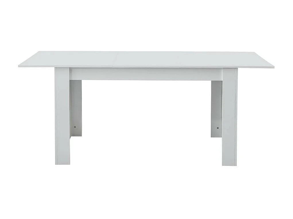 Tavolo rettangolare allungabile bianco Tony 140x90x78H