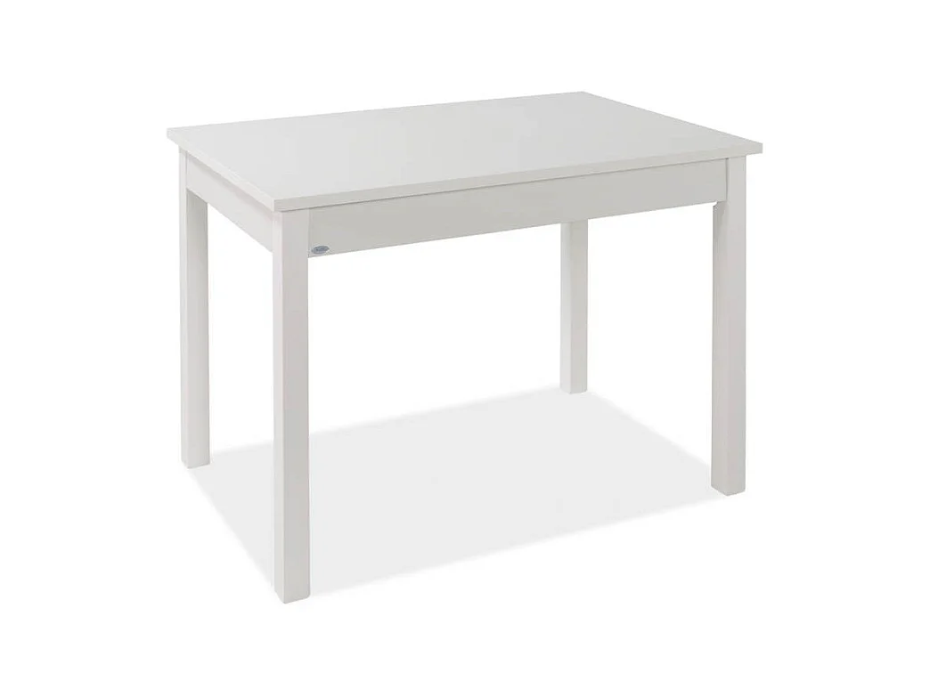 Tavolo rettangolare Firenze 110x70 colore bianco frassinato