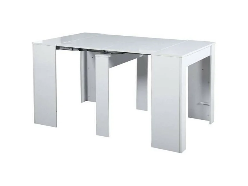 Consolle allungabile Ofelia 90x50x76h cm colore bianco