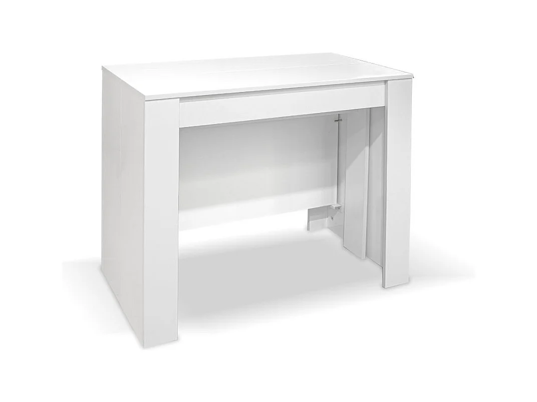 Consolle allungabile Ofelia 90x50x76h cm colore bianco