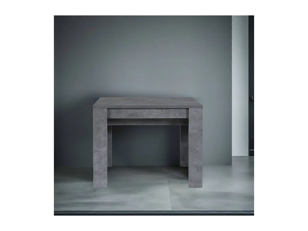 Consolle allungabile Baku 252 cm colore cemento