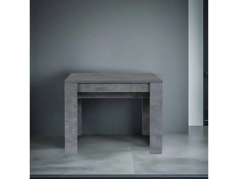 Consolle allungabile Baku 252 cm colore cemento