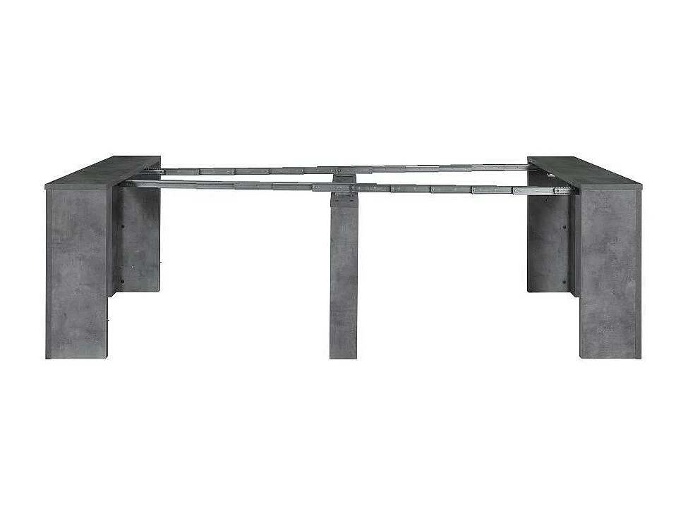 Consolle allungabile Baku 252 cm colore cemento