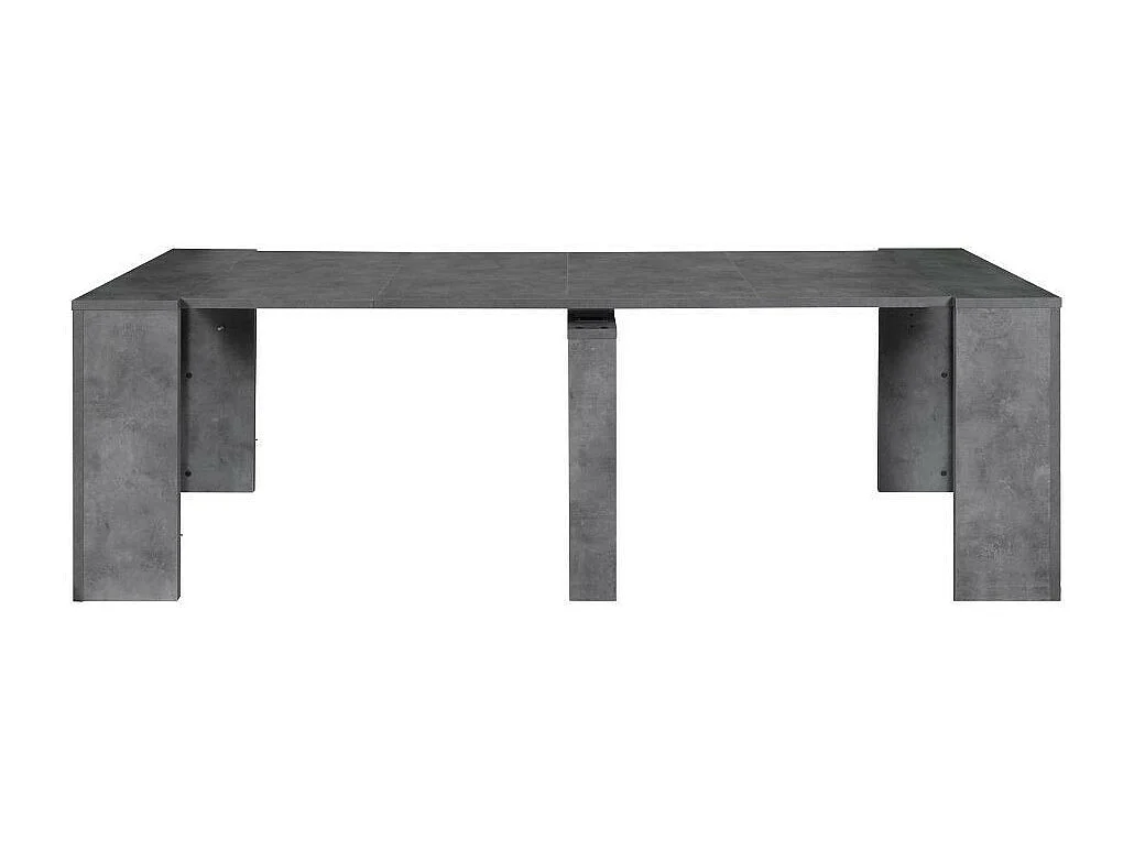 Consolle allungabile Baku 252 cm colore cemento