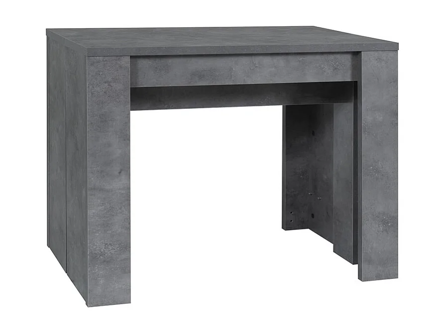 Consolle allungabile Baku 252 cm colore cemento