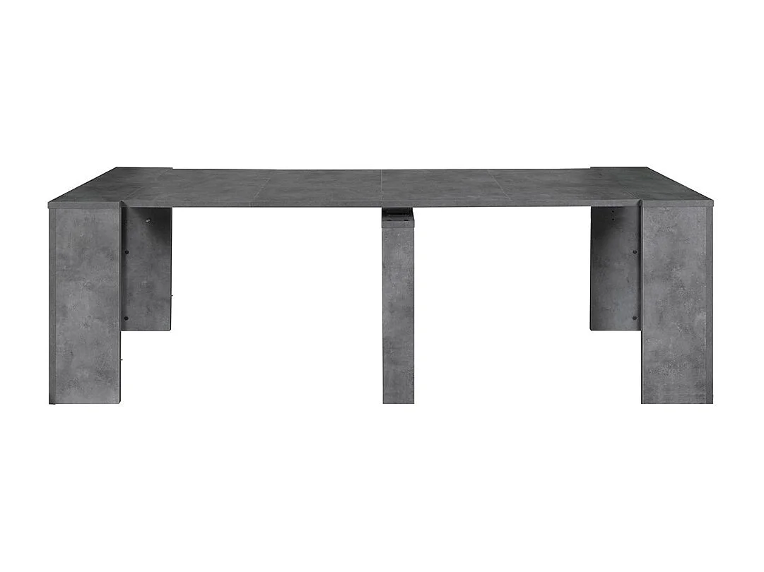 Consolle allungabile Baku 252 cm colore cemento