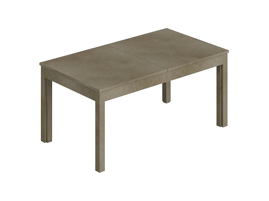 Tavolo Super4 160x90 allungabile a 320 colore argilla