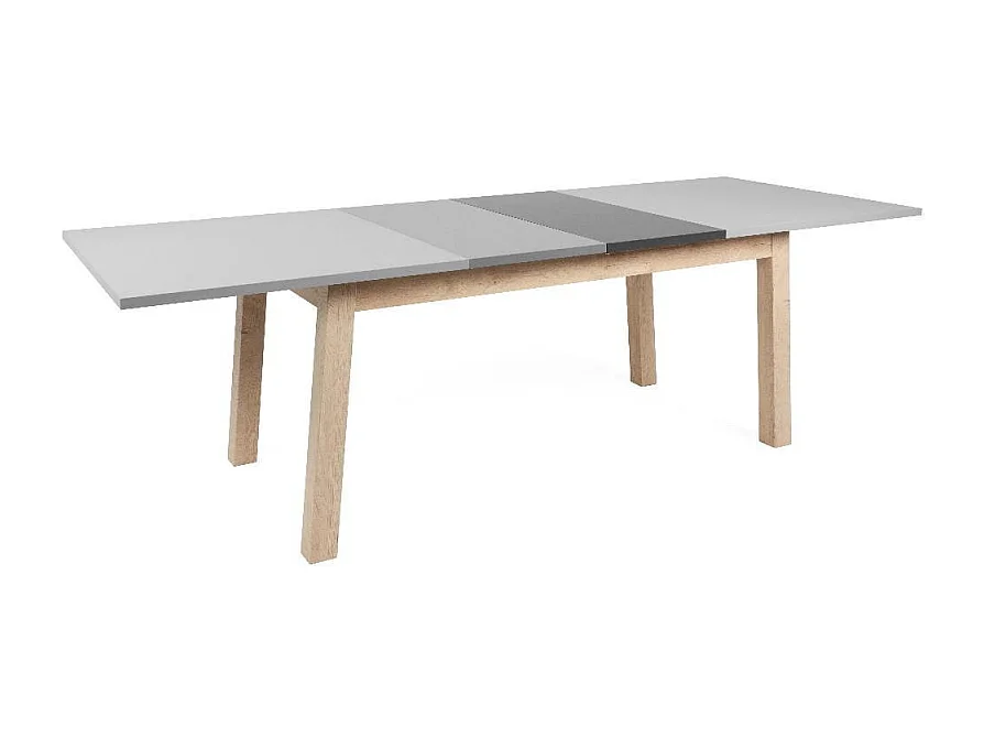 Tavolo allungabile Epik50A 160x90x75 H colore rovere grigio