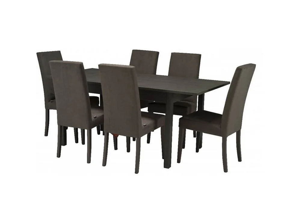 Tavolo allungabile Firenze 120x80 colore rovere grigio