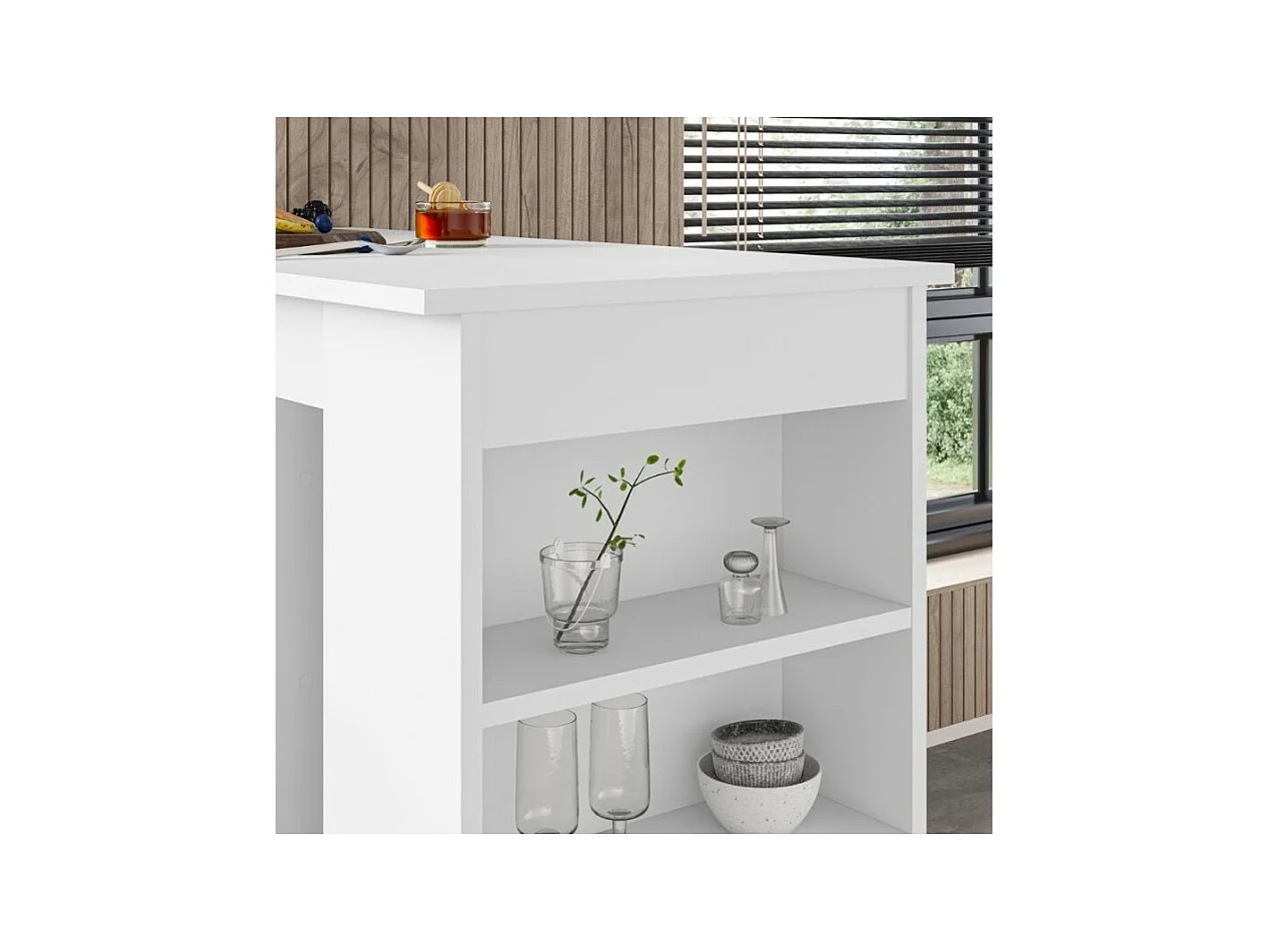 Penisola da cucina Swallow colore bianco