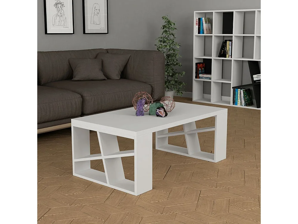Tavolino da salotto Honey colore bianco