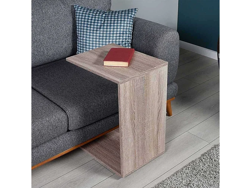Tavolino per divano porta pc SHP09LT1 colore rovere tartufo