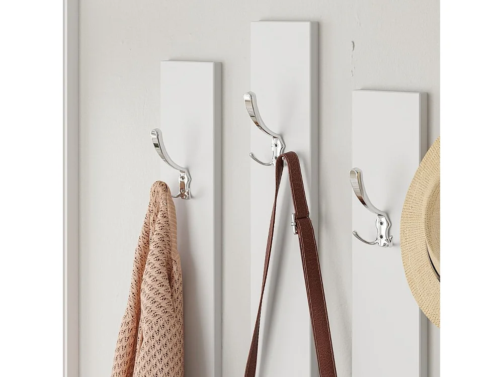 Mobile ingresso con specchio Ramda colore bianco