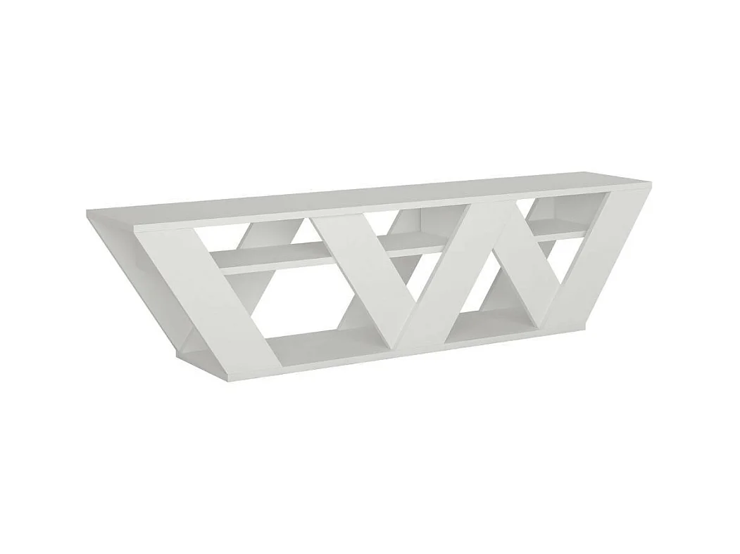 Porta TV Ralla 158x30x40h colore bianco