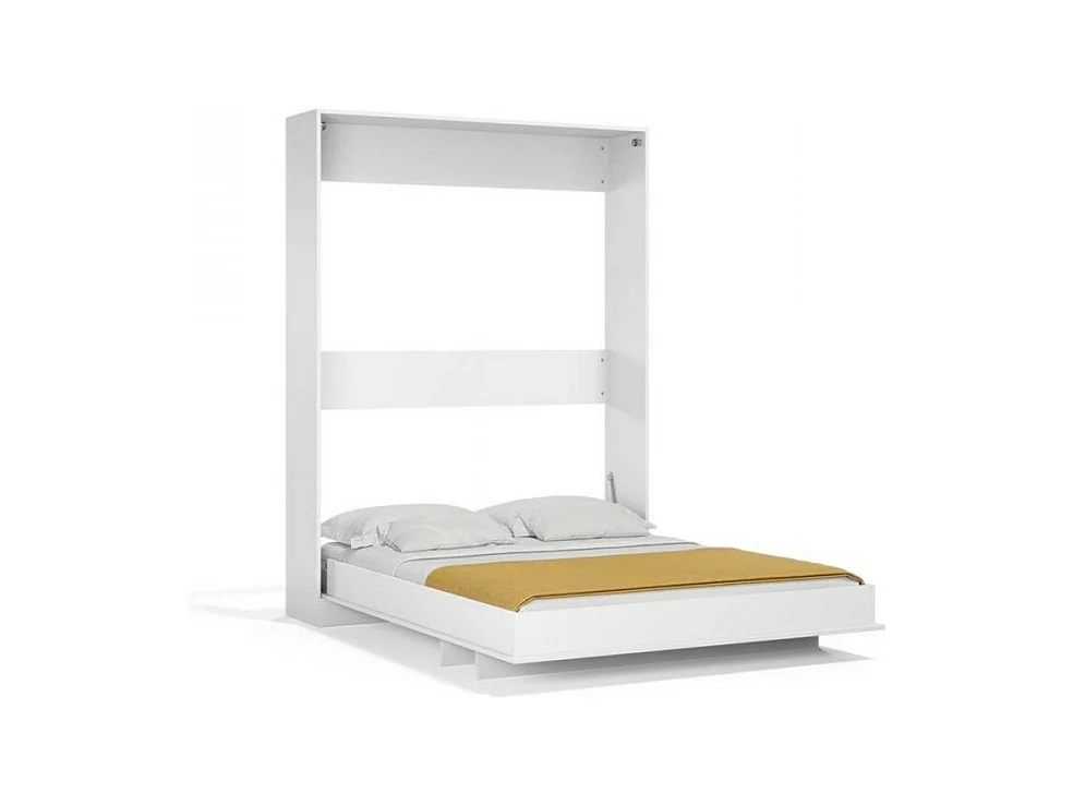 Letto matrimoniale a scomparsa Primer bianco 164x38x221H