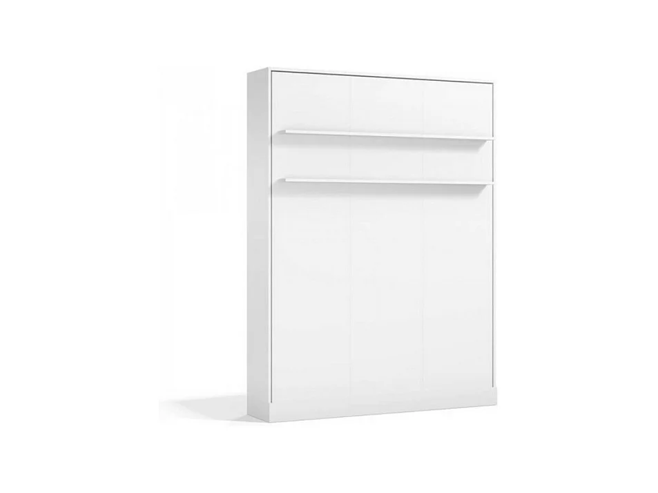 Letto matrimoniale a scomparsa Primer bianco 164x38x221H