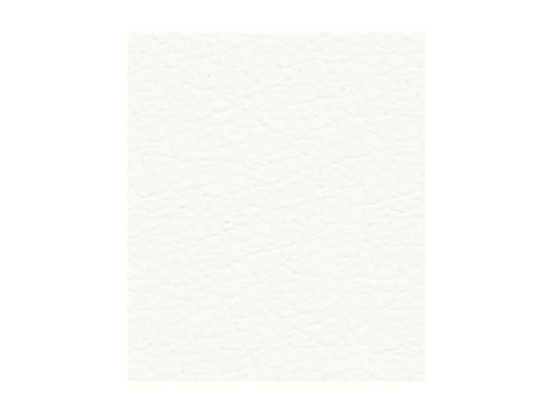 Letto matrimoniale con contenitore Melia ecopelle colore bianco