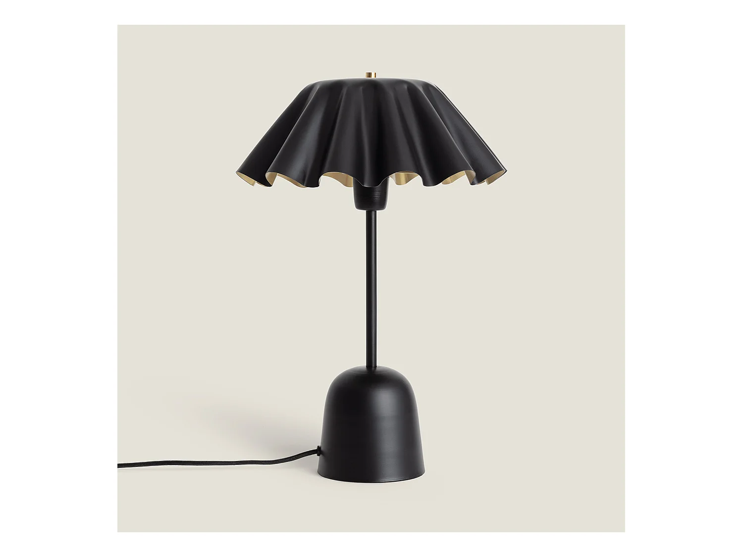 Lampe à Poser Métal Nallur Noir