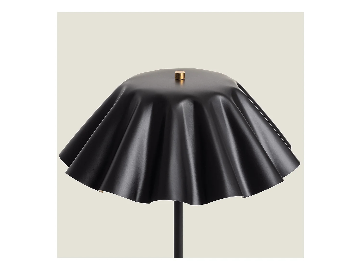 Lampada da Tavolo Metallo Nallur Nero