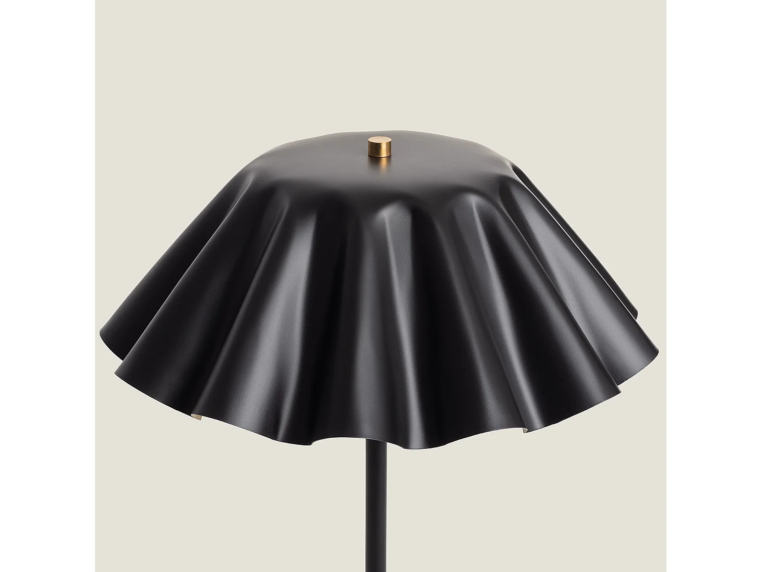 Lampada da Tavolo Metallo Nallur Nero