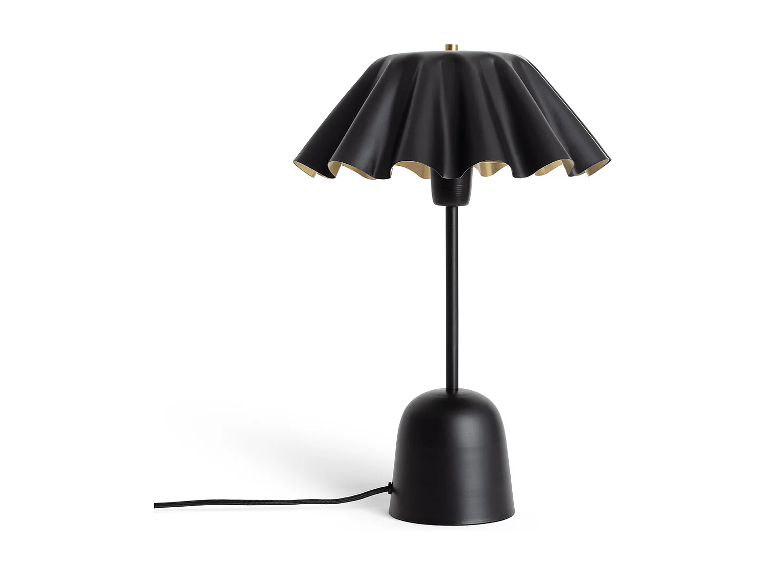 Lampada da Tavolo Metallo Nallur Nero