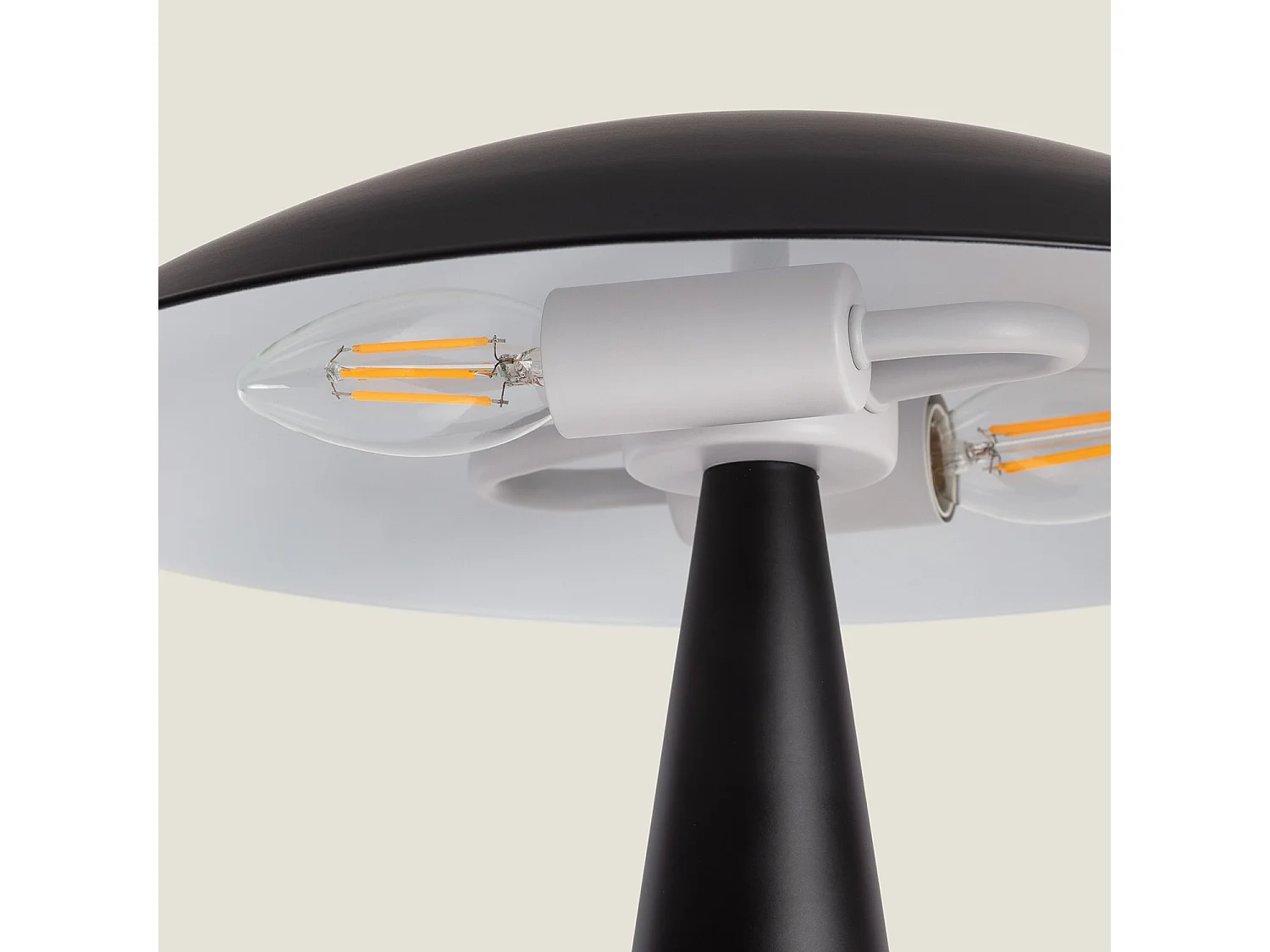 Lampada da Tavolo Metallo Irmah Nero