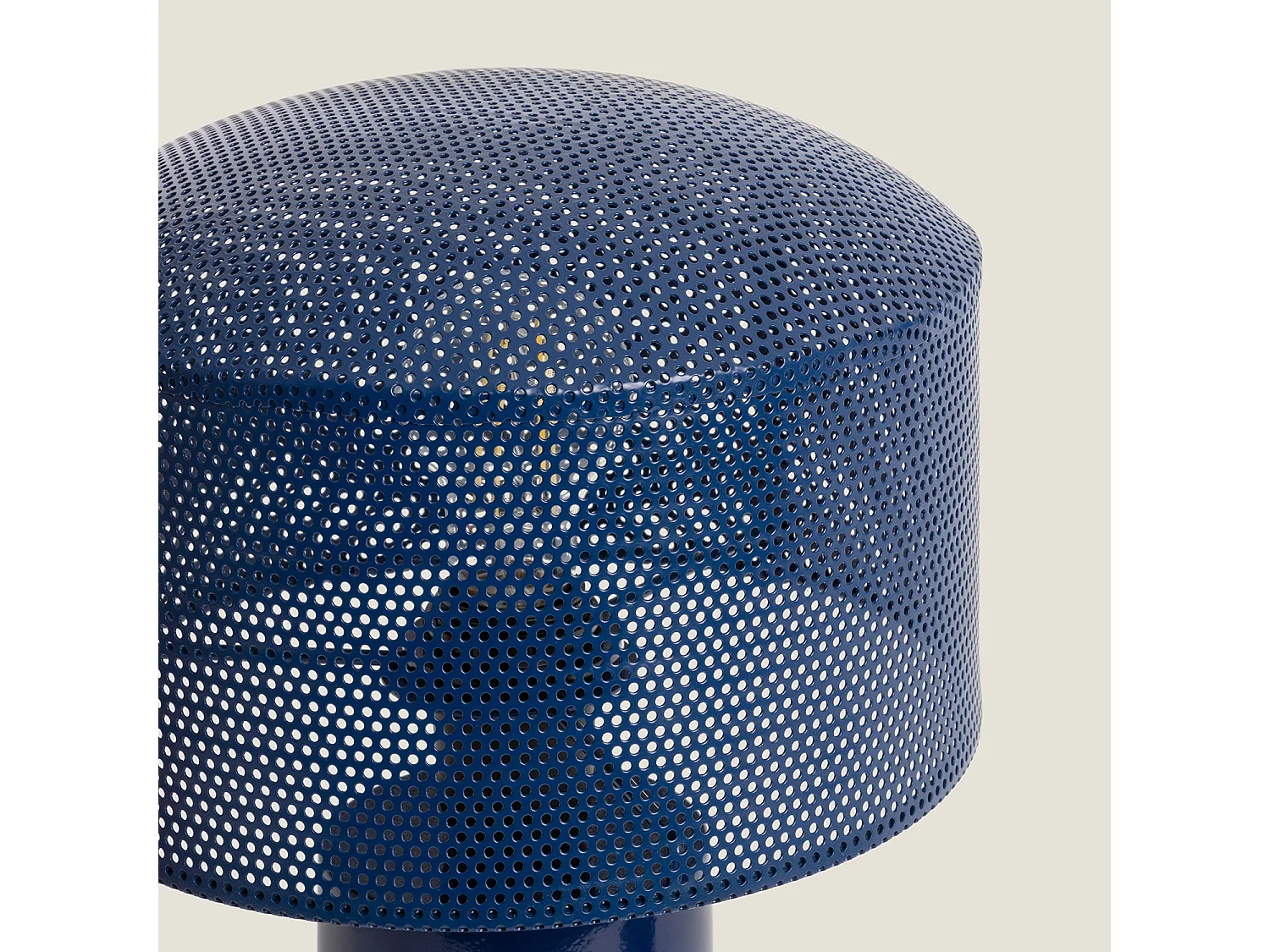 Lampada da Tavolo Metallo Kondavil Azzurro