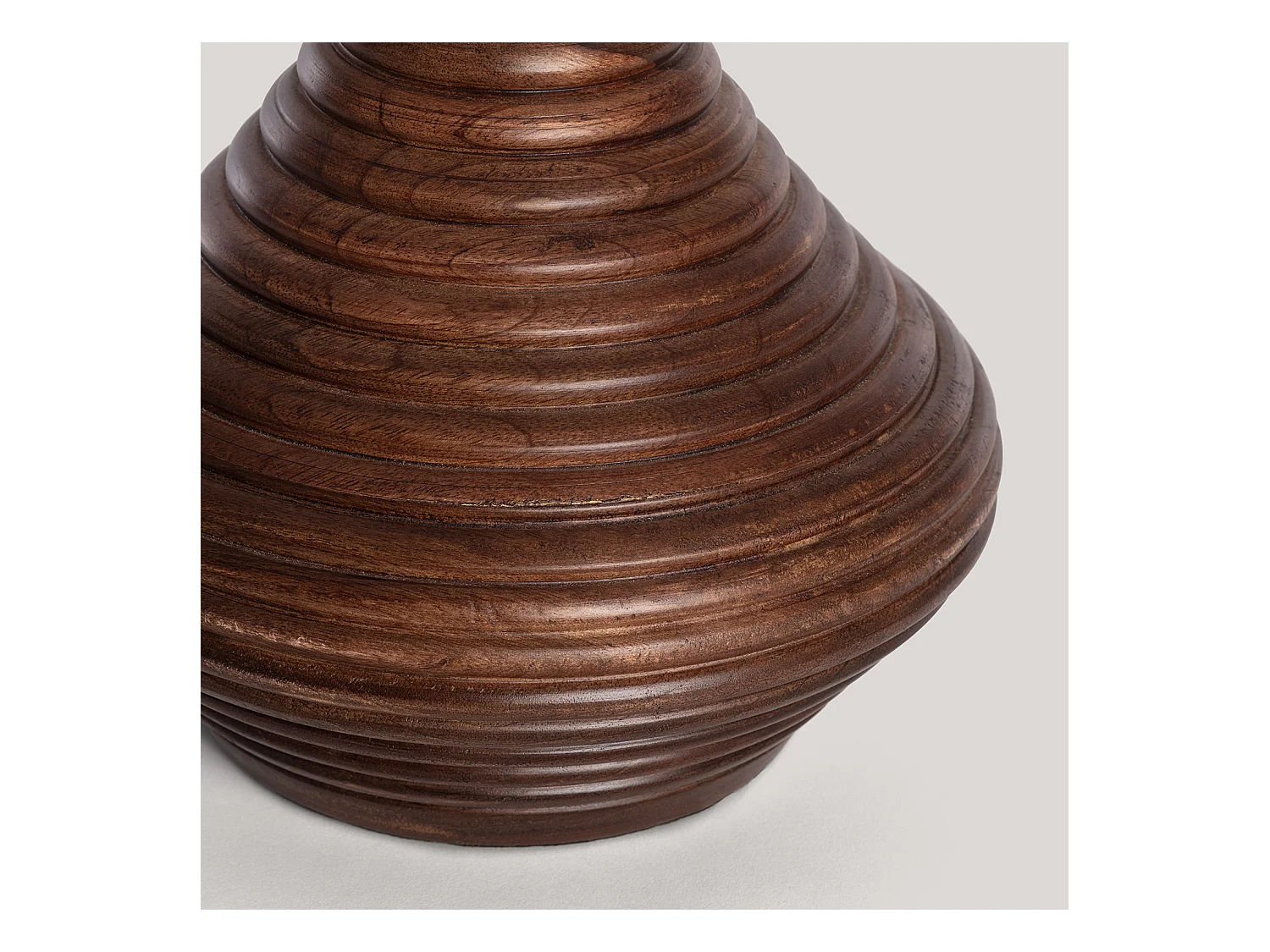 Lampe à Poser Bois Akriti ILUZZIA Blanc