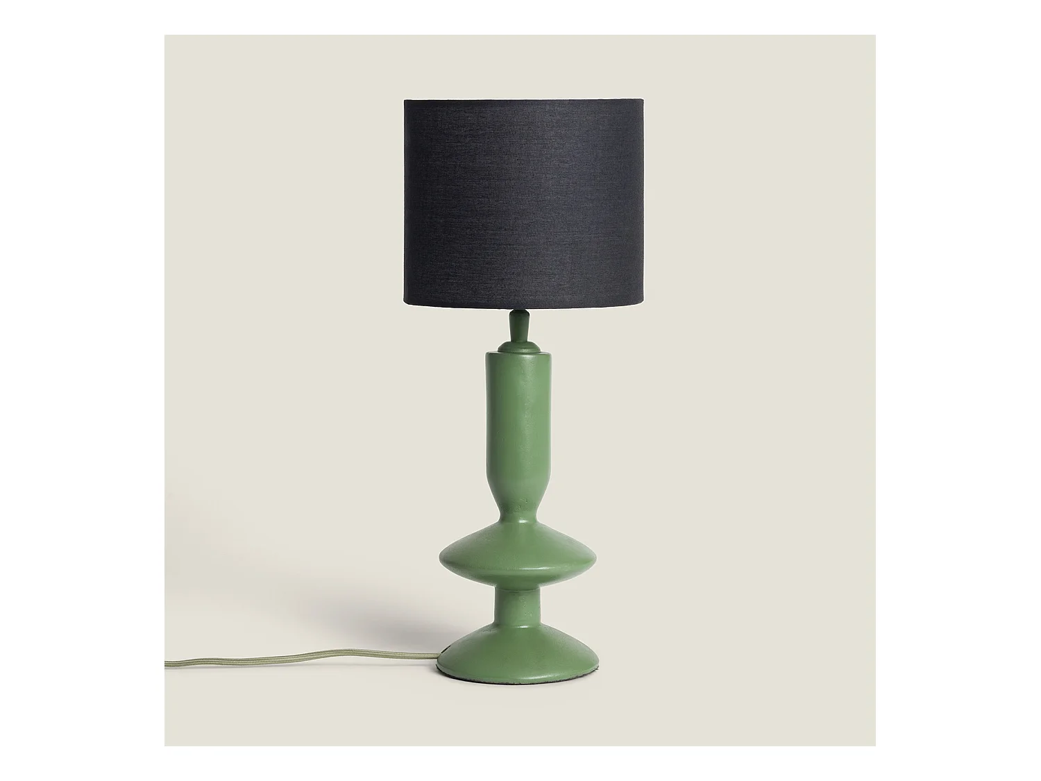Lampe à Poser Résine Daleth Vert