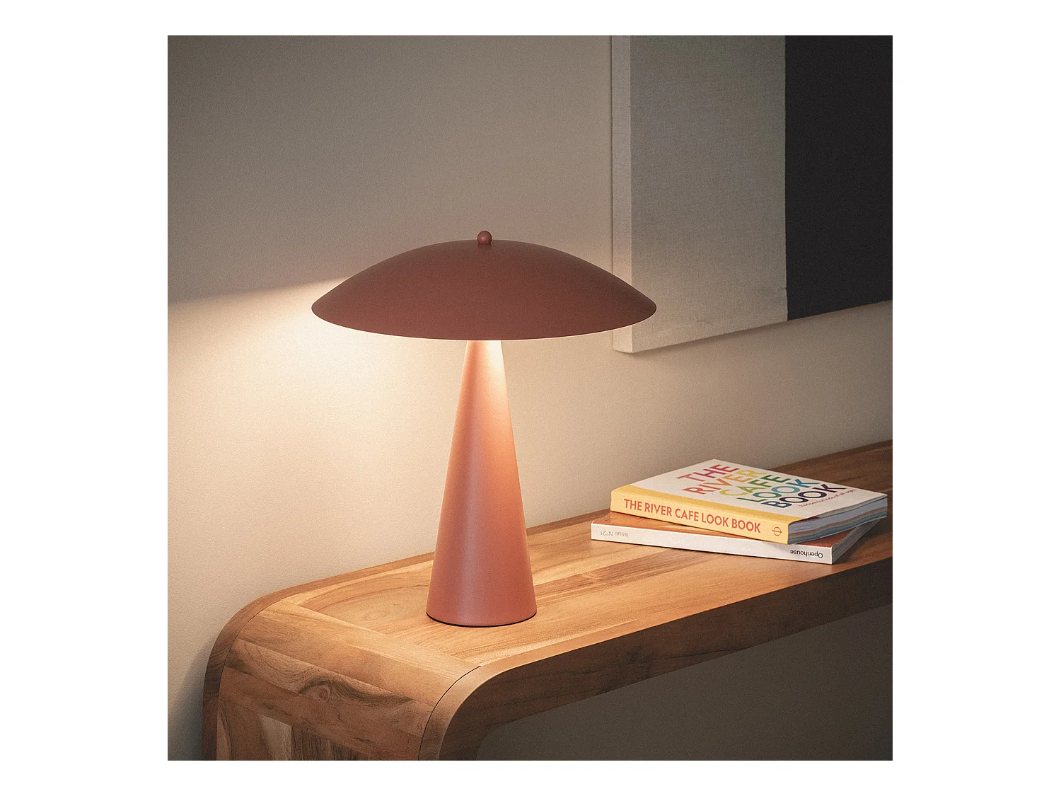 Lampe à Poser Métal Irmah Terre cuite