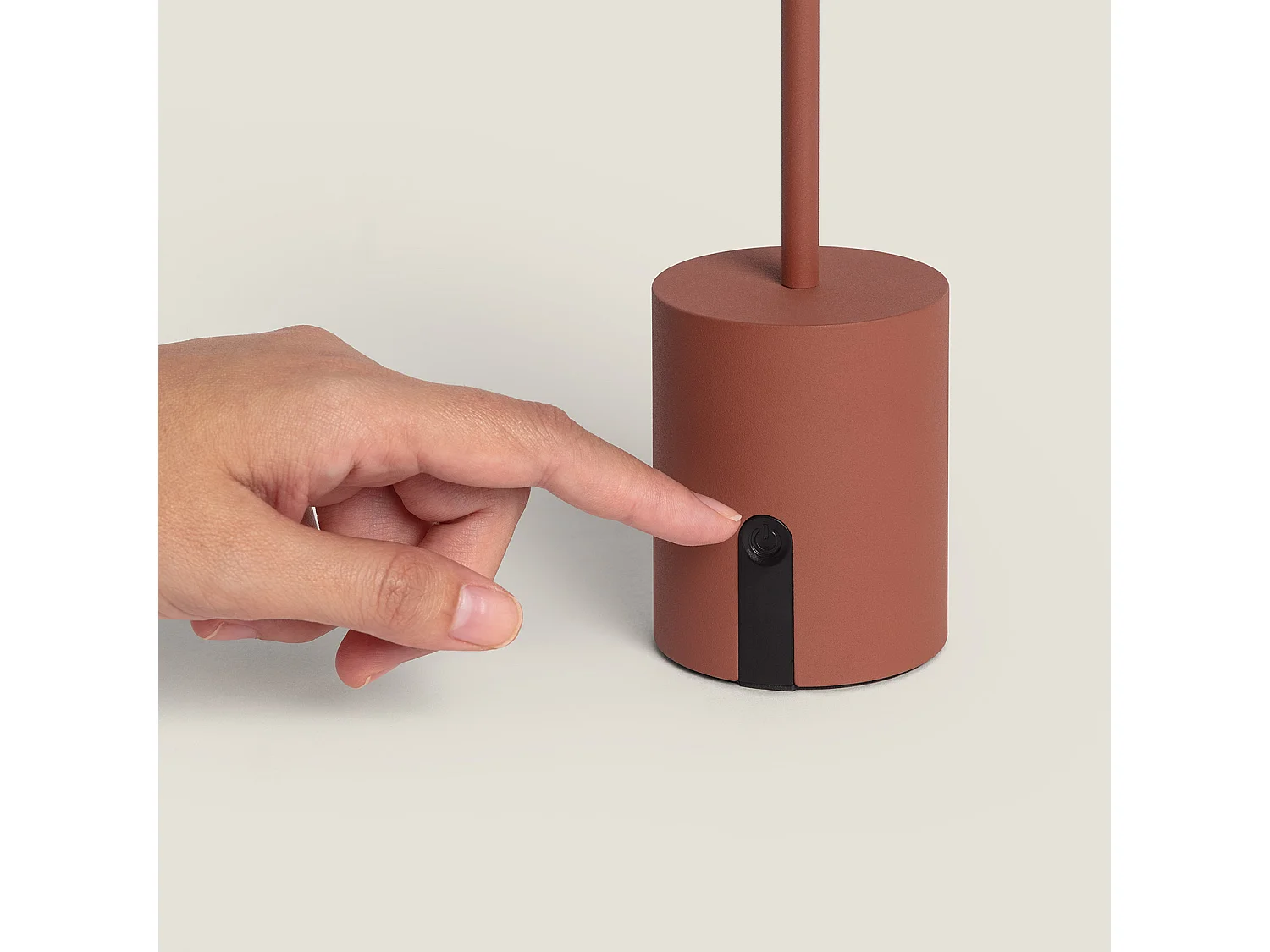 Lampe à Poser LED sans fil pour Extérieur Ula  Terre cuite