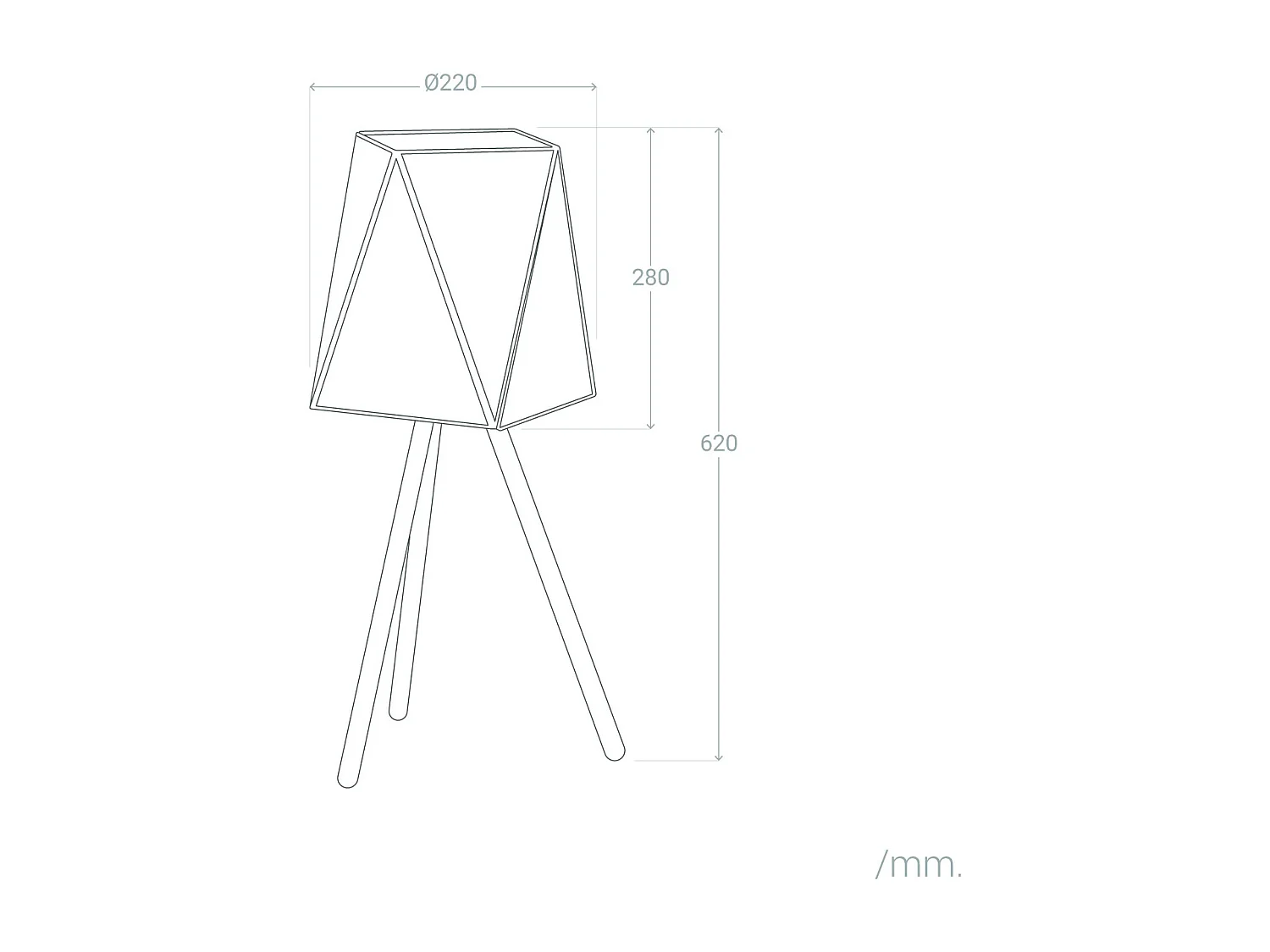 Lampe à Poser Métal et Verre Mattina Doré