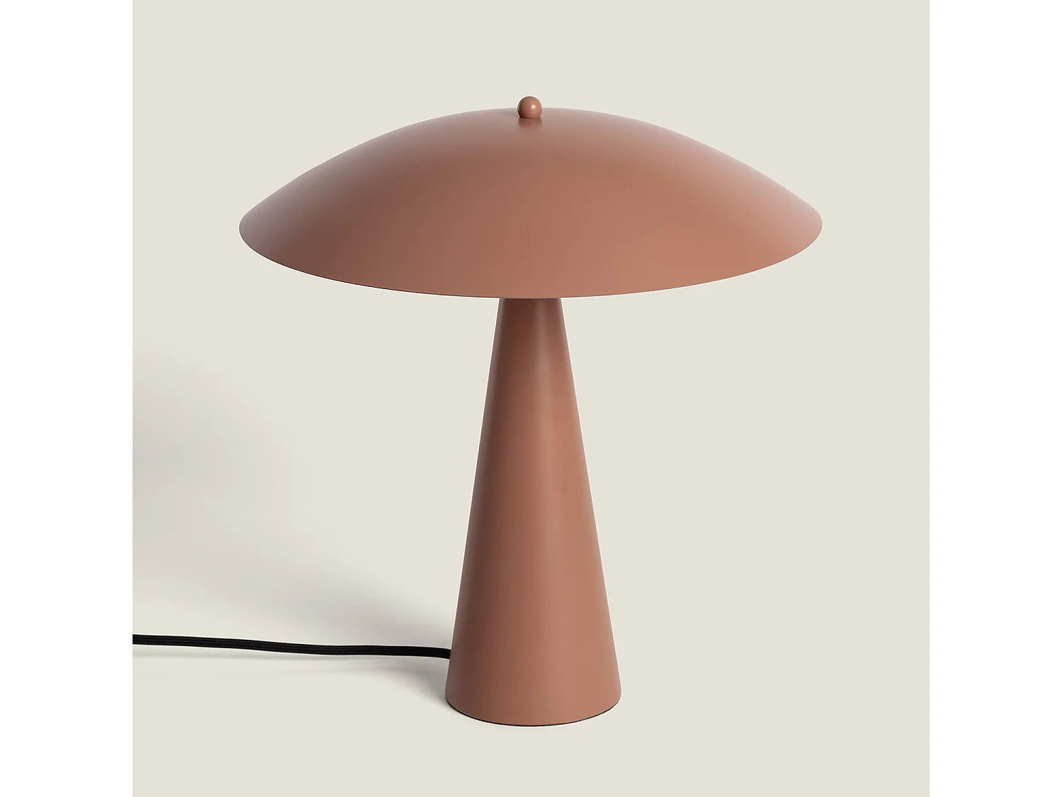 Lampada da Tavolo Metallo Irmah Marrone