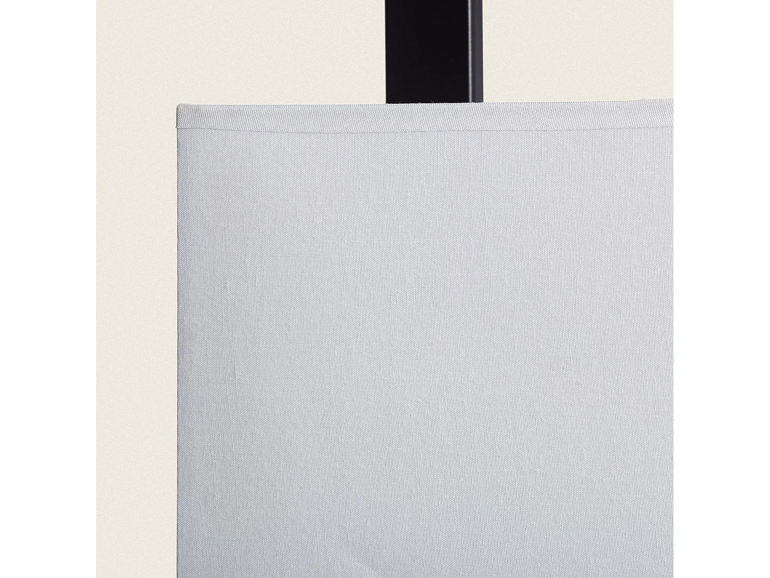 Lampada da Tavolo Metallo e Tessuto con USB e Interruttore Touch Malena Nero