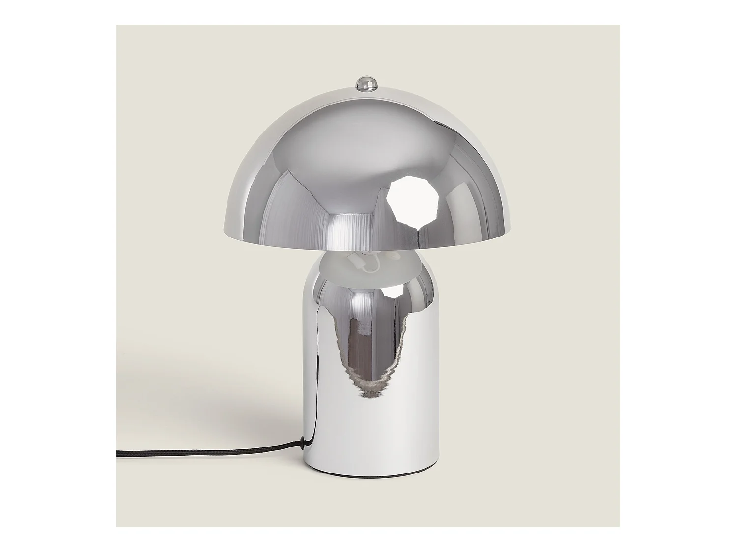 Lámpara de Mesa Metal Slink Cromado