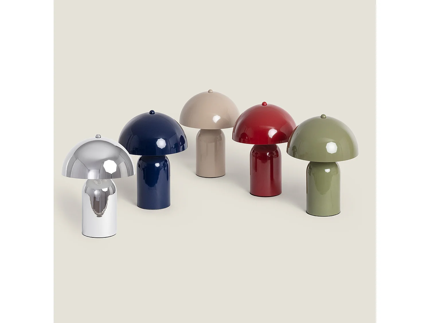 Lampe à Poser Métal Slink Chromé