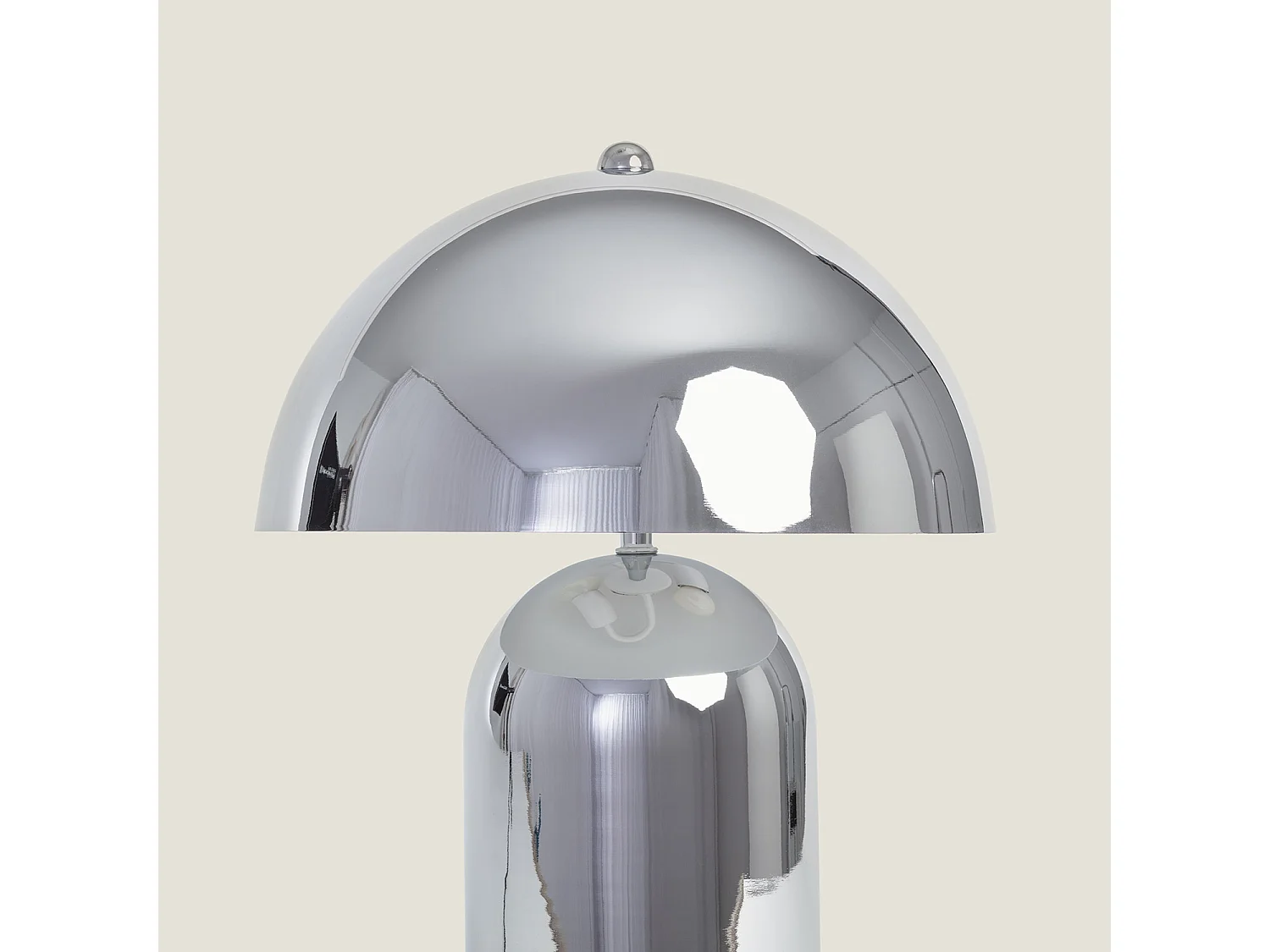 Lampe à Poser Métal Slink Chromé