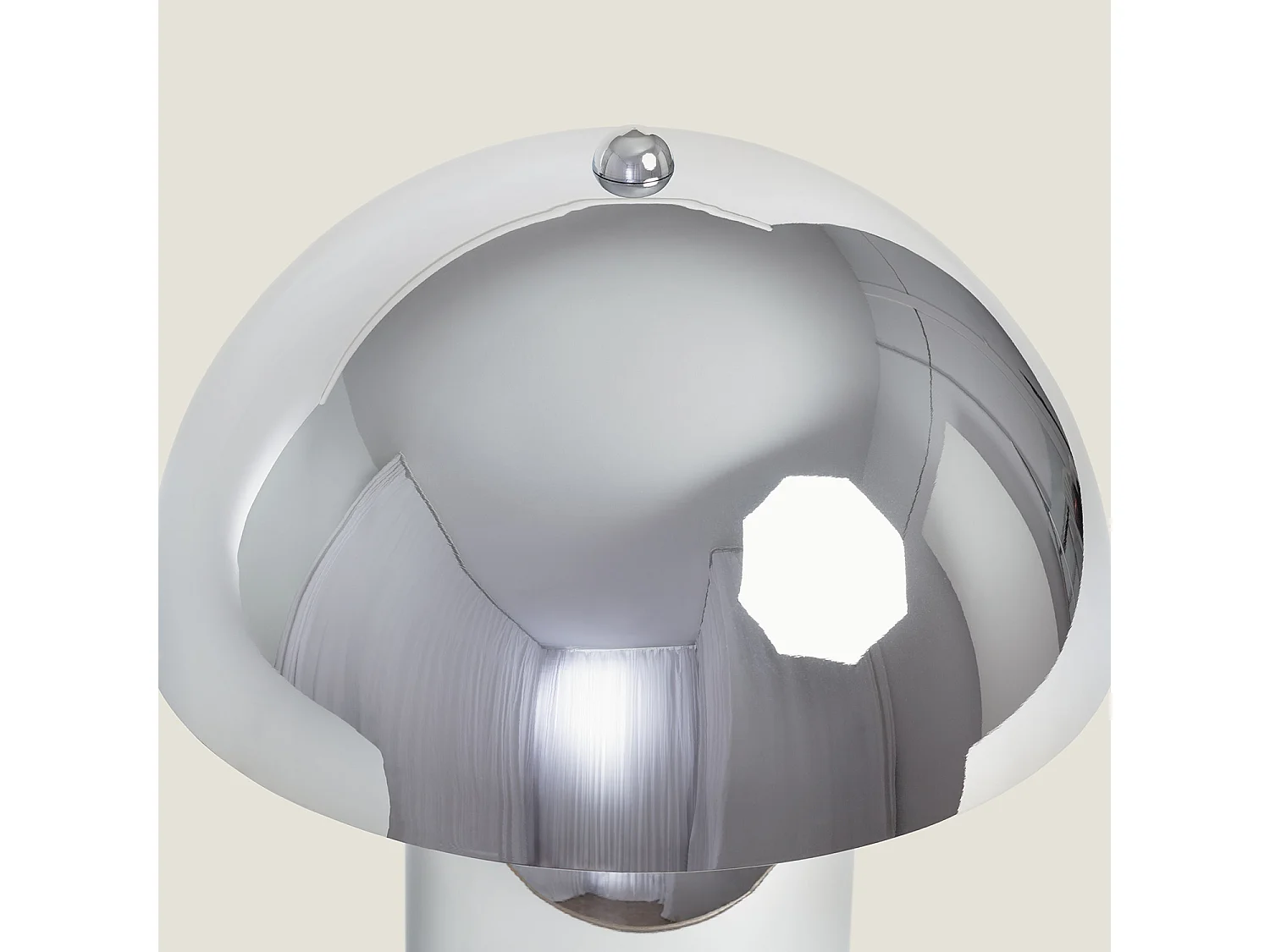 Lampe à Poser Métal Slink Chromé