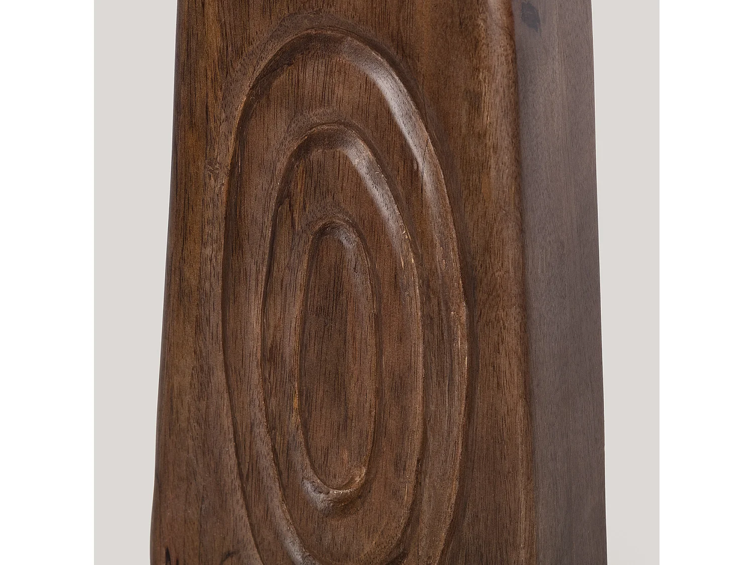 Lampada da Tavolo Legno Ishana ILUZZIA Bianco