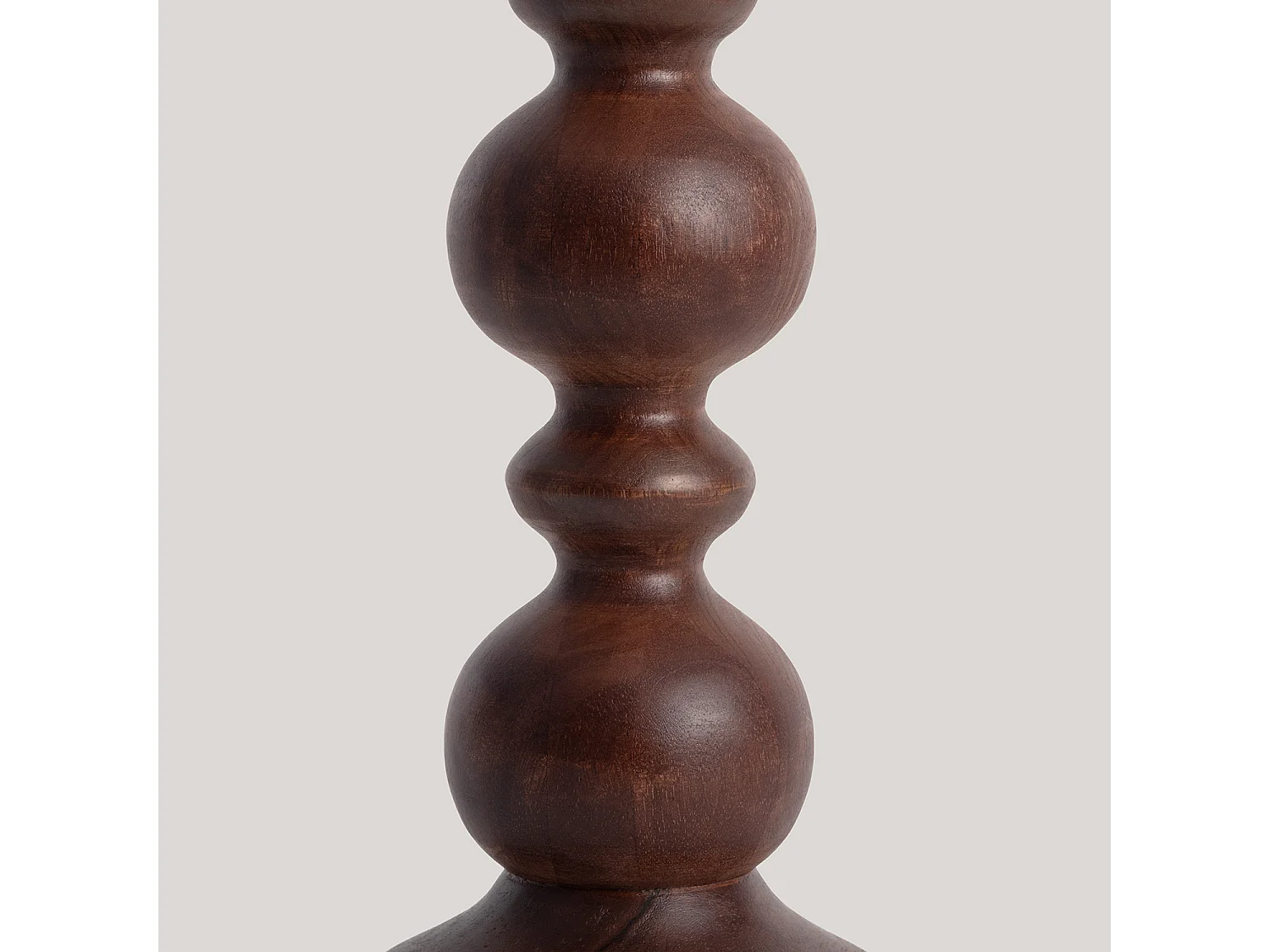 Lampe à Poser Bois Stuvan Noir