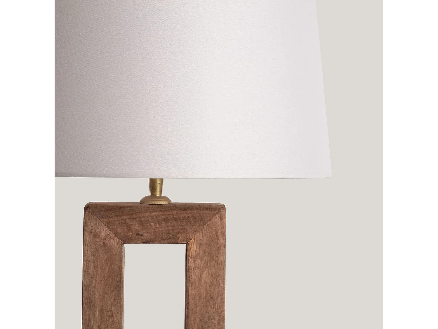 Lámpara de Mesa Madera Abner Natural