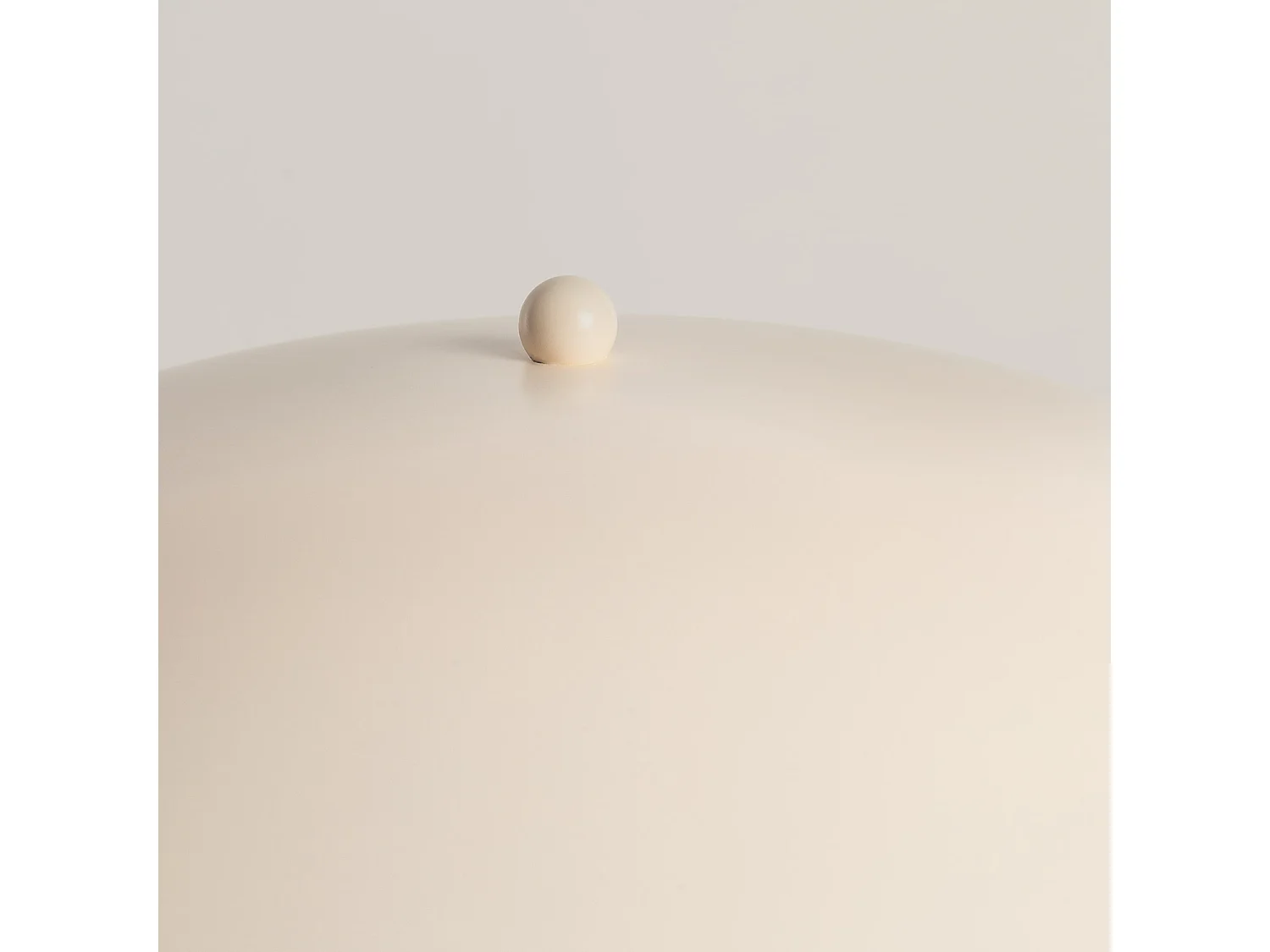 Lampada da Tavolo Metallo Irmah Beige