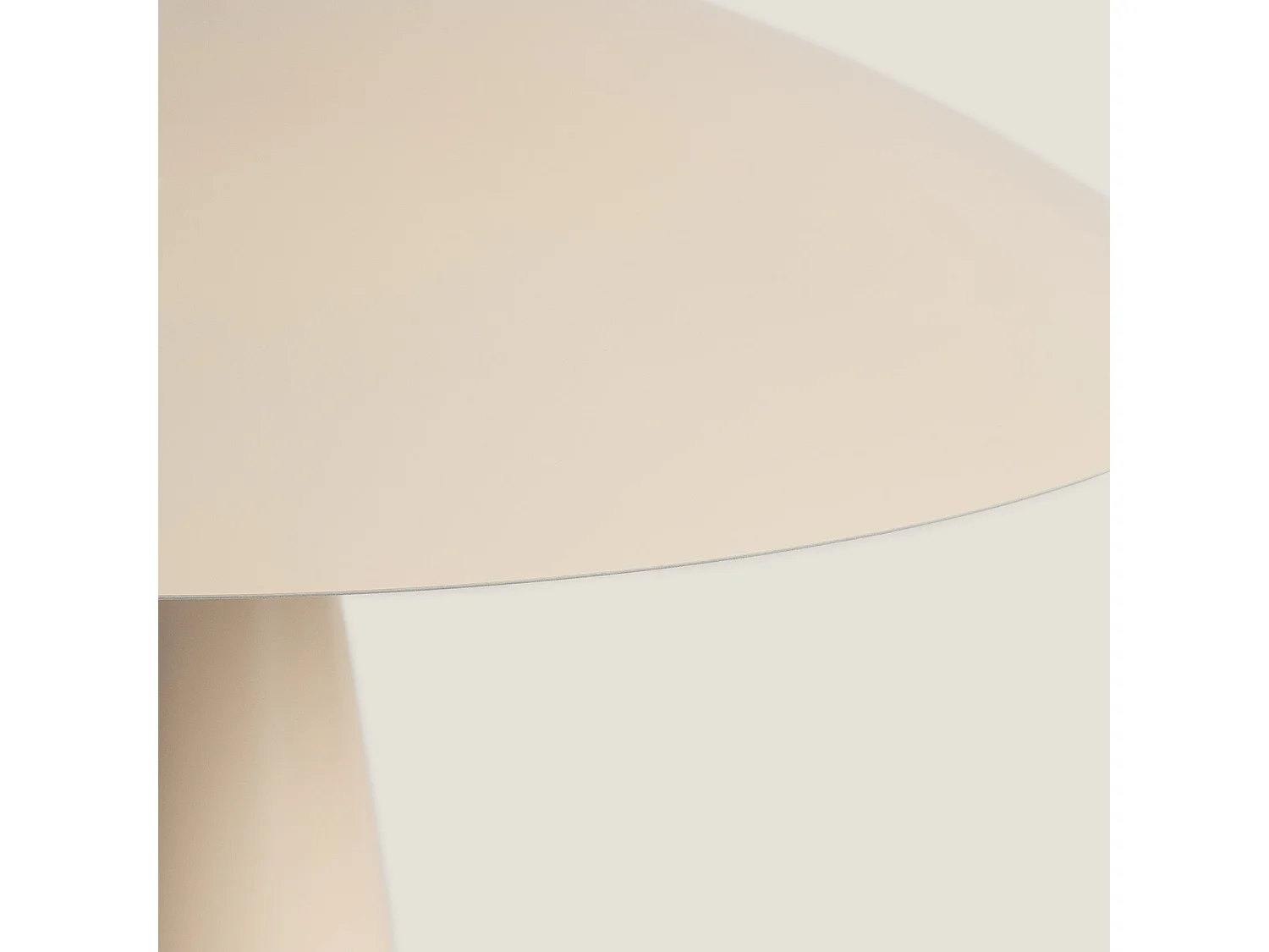 Lampada da Tavolo Metallo Irmah Beige
