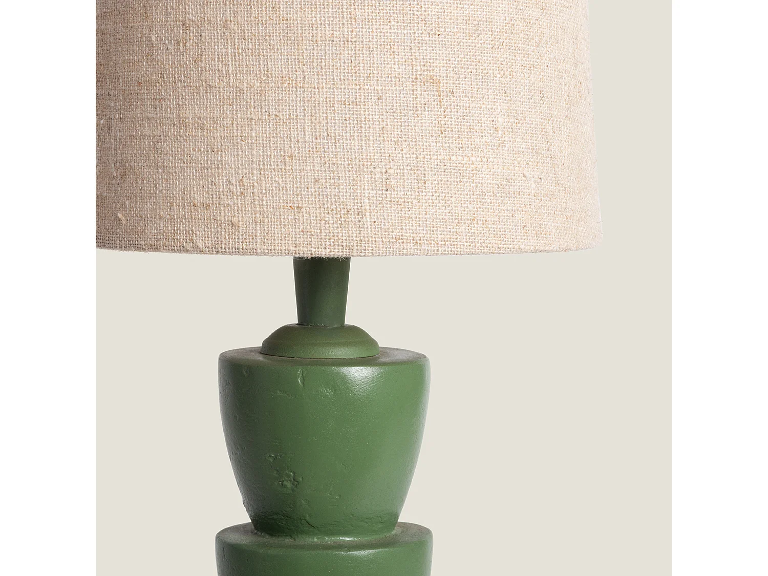 Lampe à Poser Résine Darian Vert