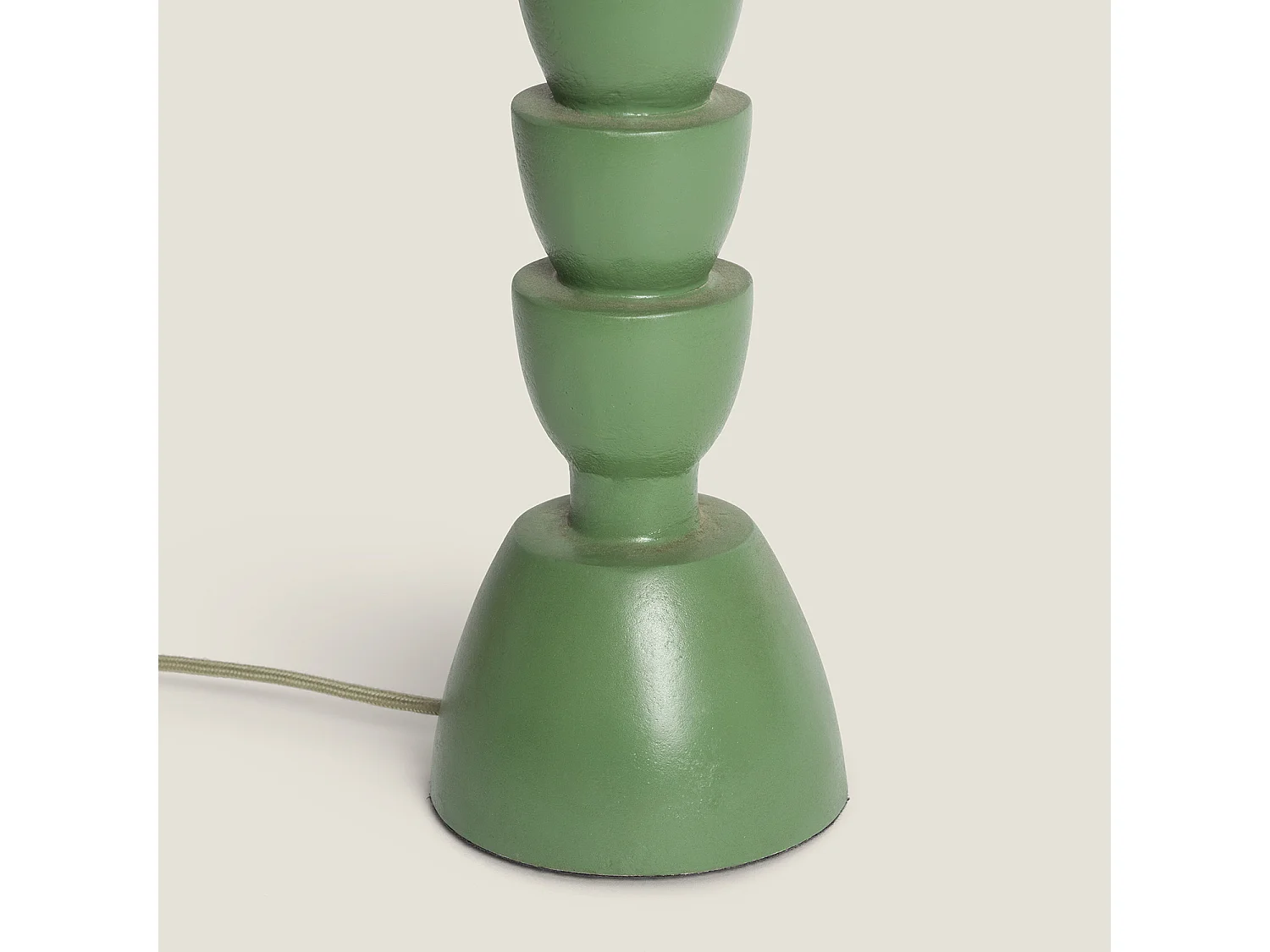 Lampe à Poser Résine Darian Vert