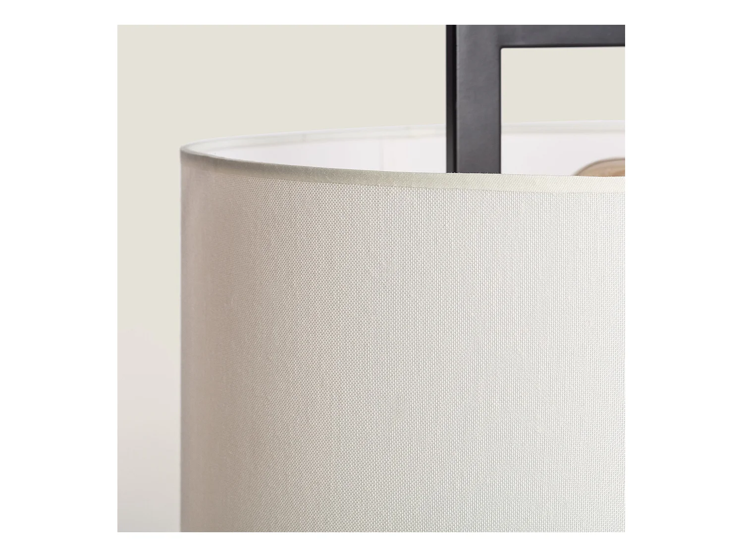 Lámpara de Mesa Metal con Puerto USB e Interruptor Táctil Tianna Negro