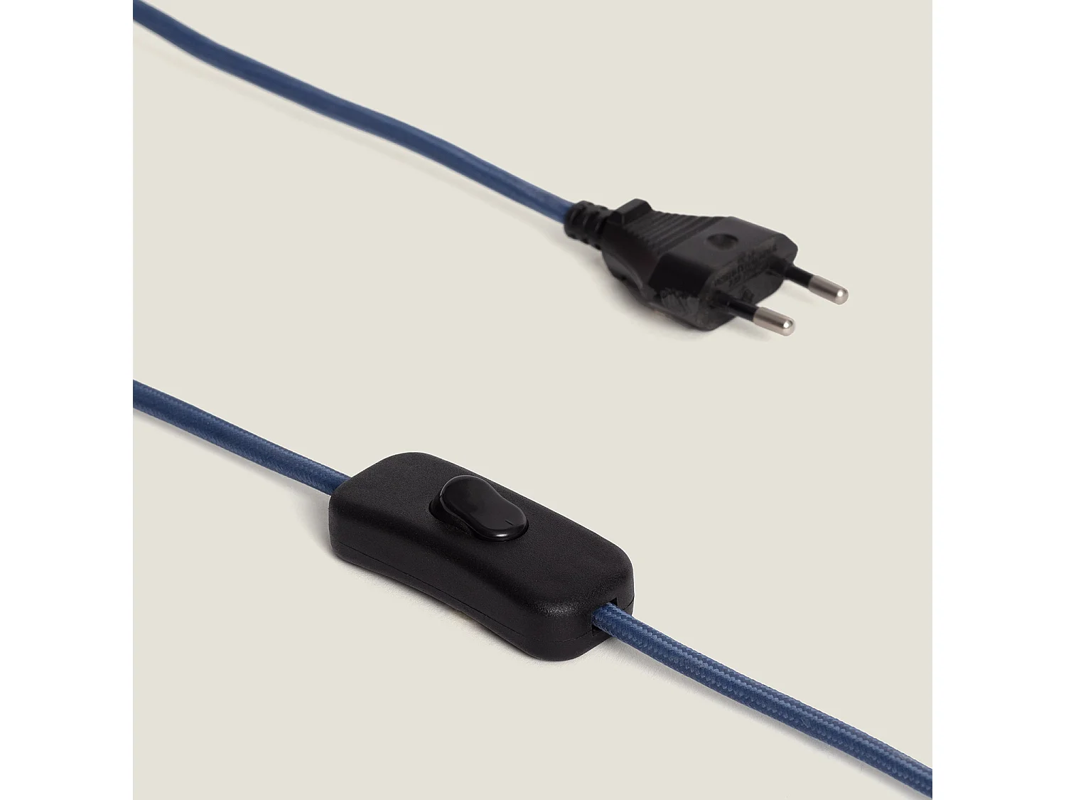 Lampe à Poser Résine Daleth Bleu