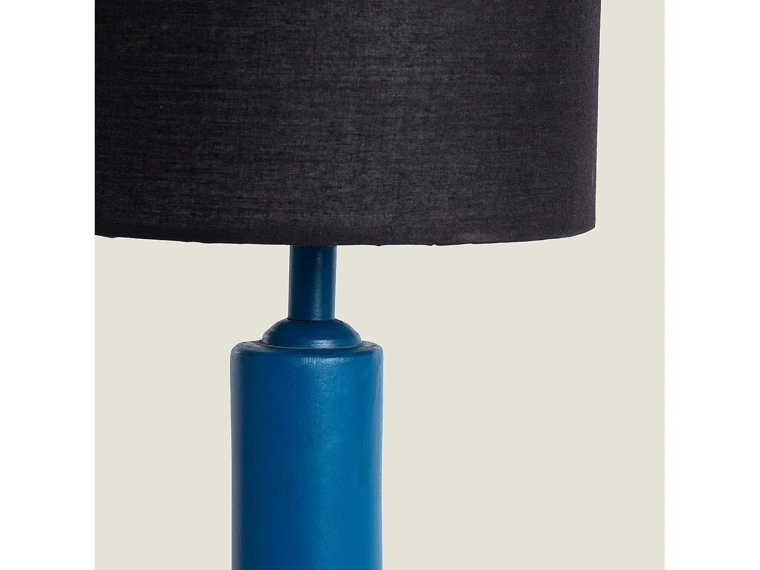 Lampe à Poser Résine Daleth Bleu