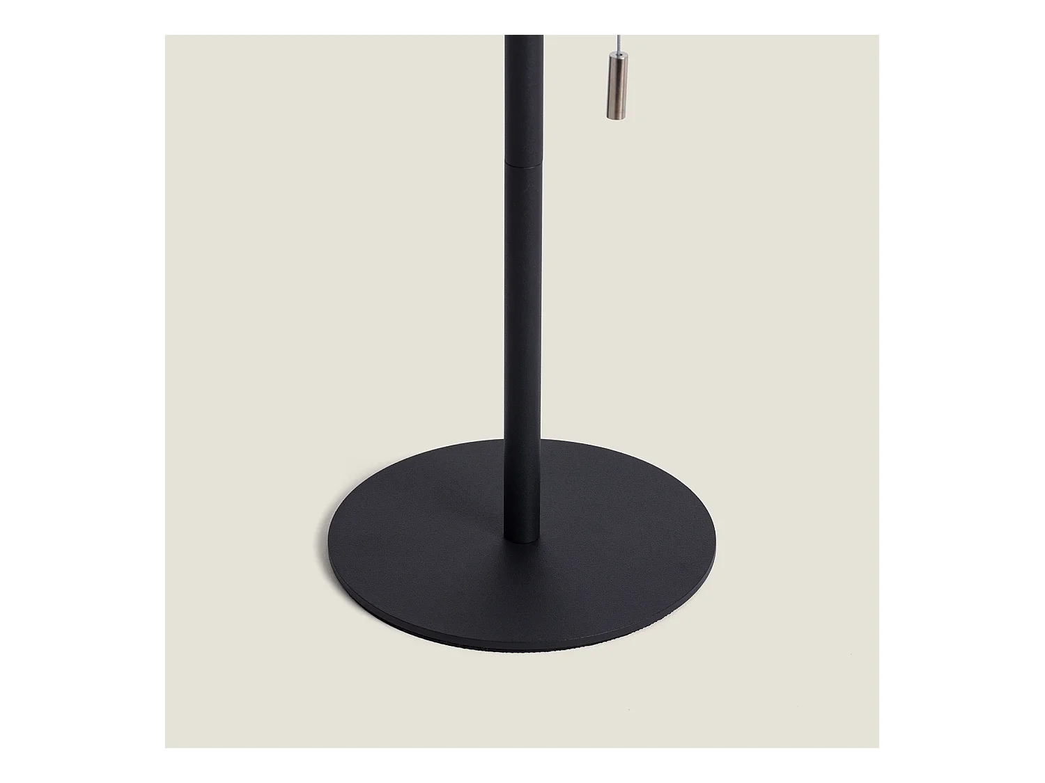 Lampada da Tavolo Solare Esterno LED 1.2W Metallo Aldana Nero