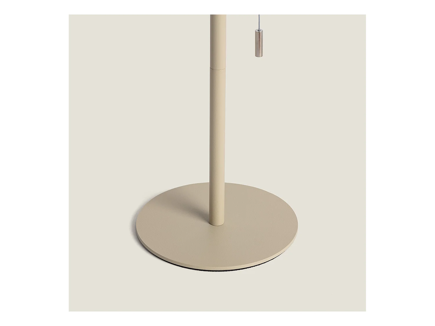 Lampada da Tavolo Solare Esterno LED 1.2W Metallo Aldana Crema